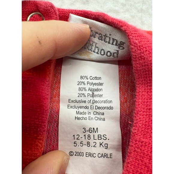 The Very Hungry Caterpillar Vintage Baby Romper #7452 - Picture 10 of 10